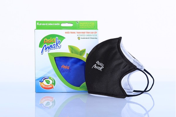 Mặt nạ Black Asia Mask chứa than hoạt tính