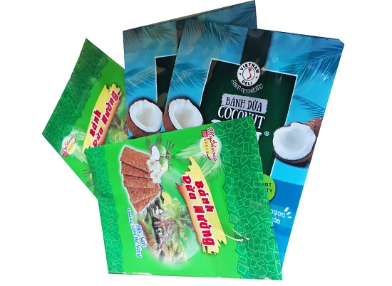 Bao bì bánh quy dừa