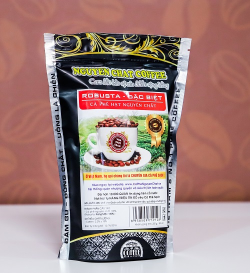 Hạt cà phê Robusta nguyên chất