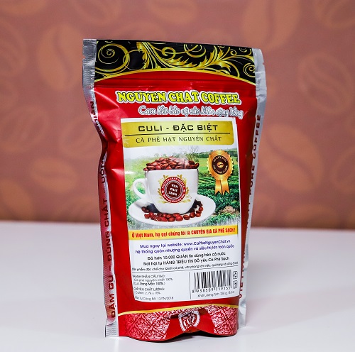 Hạt cà phê Culi nguyên chất