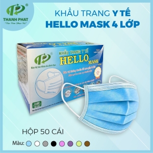 Khẩu trang y tế Hello Medical 4 lớp