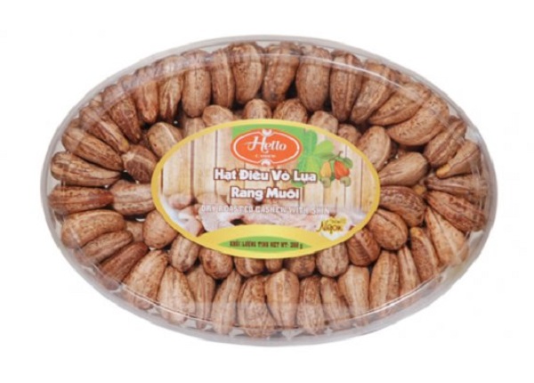 Hạt điều rang khô có vỏ 350g