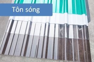 Tấm Polycarbonate sóng 5 của Hàn Quốc