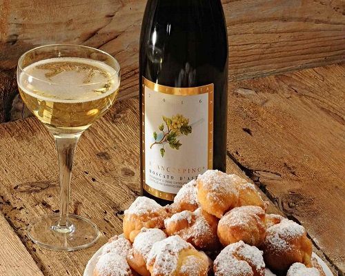Rượu sủi Moscato Biancospino