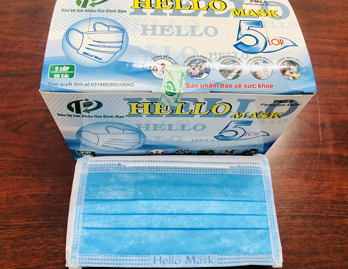 Khẩu trang y tế Hello Mask 5 lớp