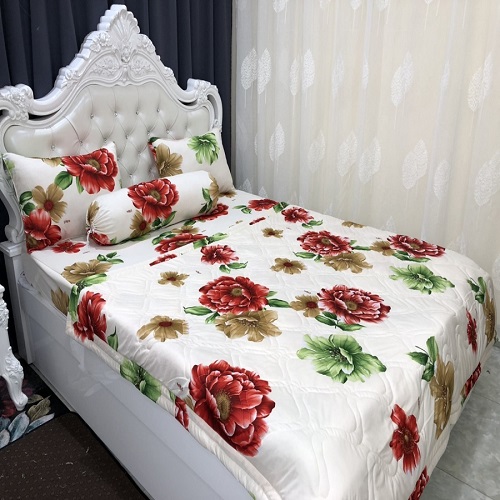 Bộ chăn ga đàn hồi Hàn Quốc