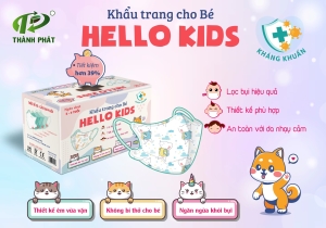 3D Mặt nạ Hello Kids