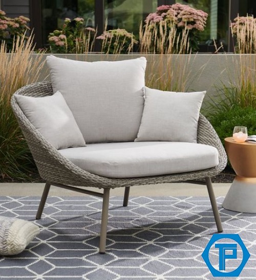 Ghế cà phê bằng Poly Rattan TP0105
