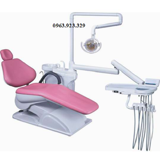 Ghế nha khoa màu hồng