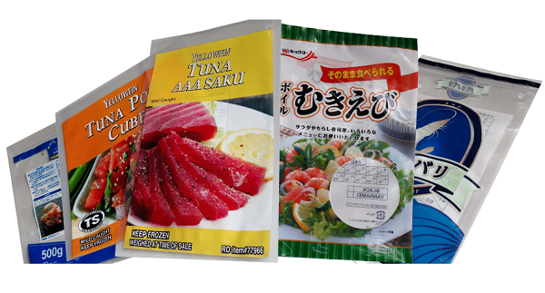 Đóng gói hải sản
