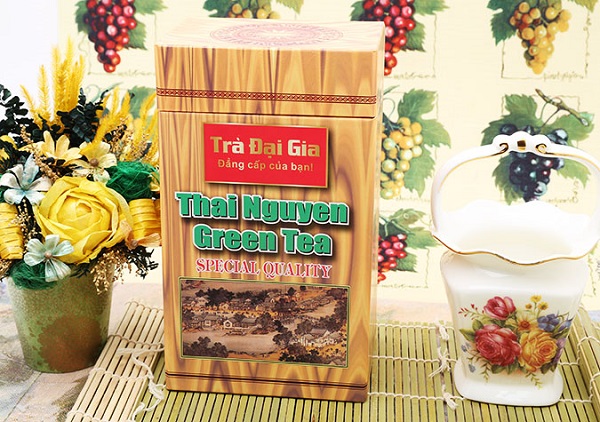 Hộp quà trà xanh cao cấp
