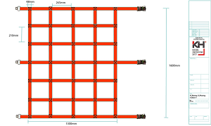 Lưới đai webbing, lưới PVC.