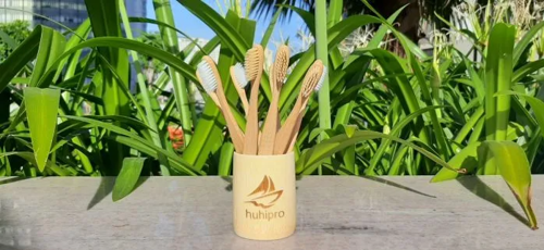 Bàn chải đánh răng tre