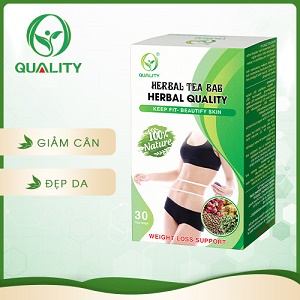 Trà thảo mộc giảm cân và cải thiện da