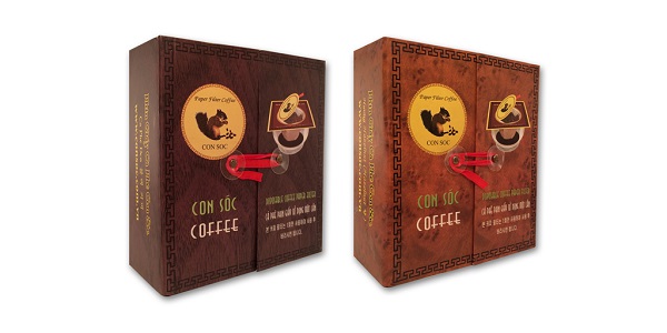 Cà phê lọc giấy trong hộp kép