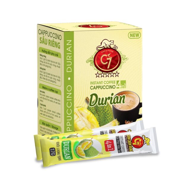 Cà phê hòa tan sầu riêng