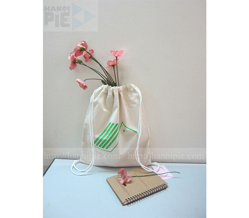 Túi đeo vai bằng vải cotton tùy chỉnh