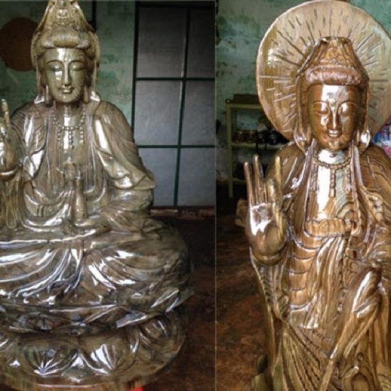 Tượng gỗ Bodhisattva