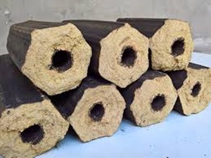 Briquette từ vỏ gạo