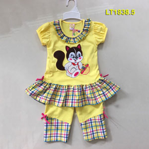 Bộ quần áo cho bé gái
