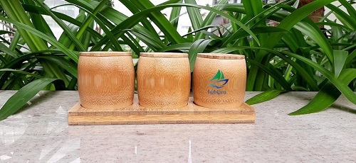 Hộp gia vị tre