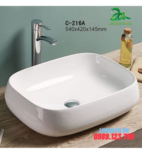 Bồn rửa Moonoah trên mặt bàn