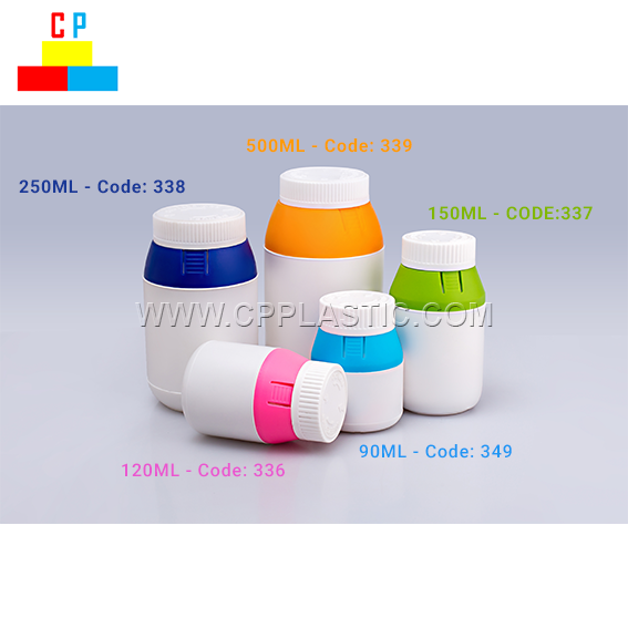 Chai nhựa từ 90ml đến 500ml