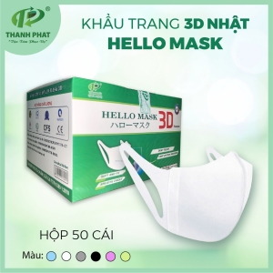 Khẩu trang 3D Chào Nhật Bản