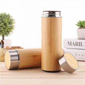 Ly giữ nhiệt bằng tre