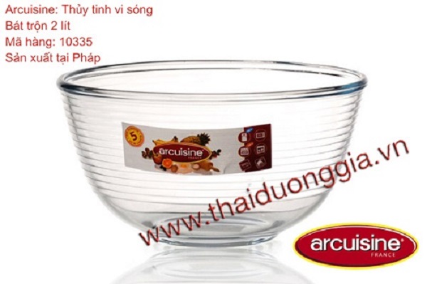 Chén thủy tinh lớn