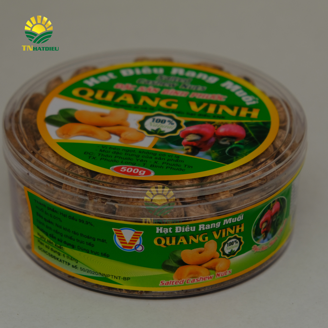 Hạt điều bị vỡ