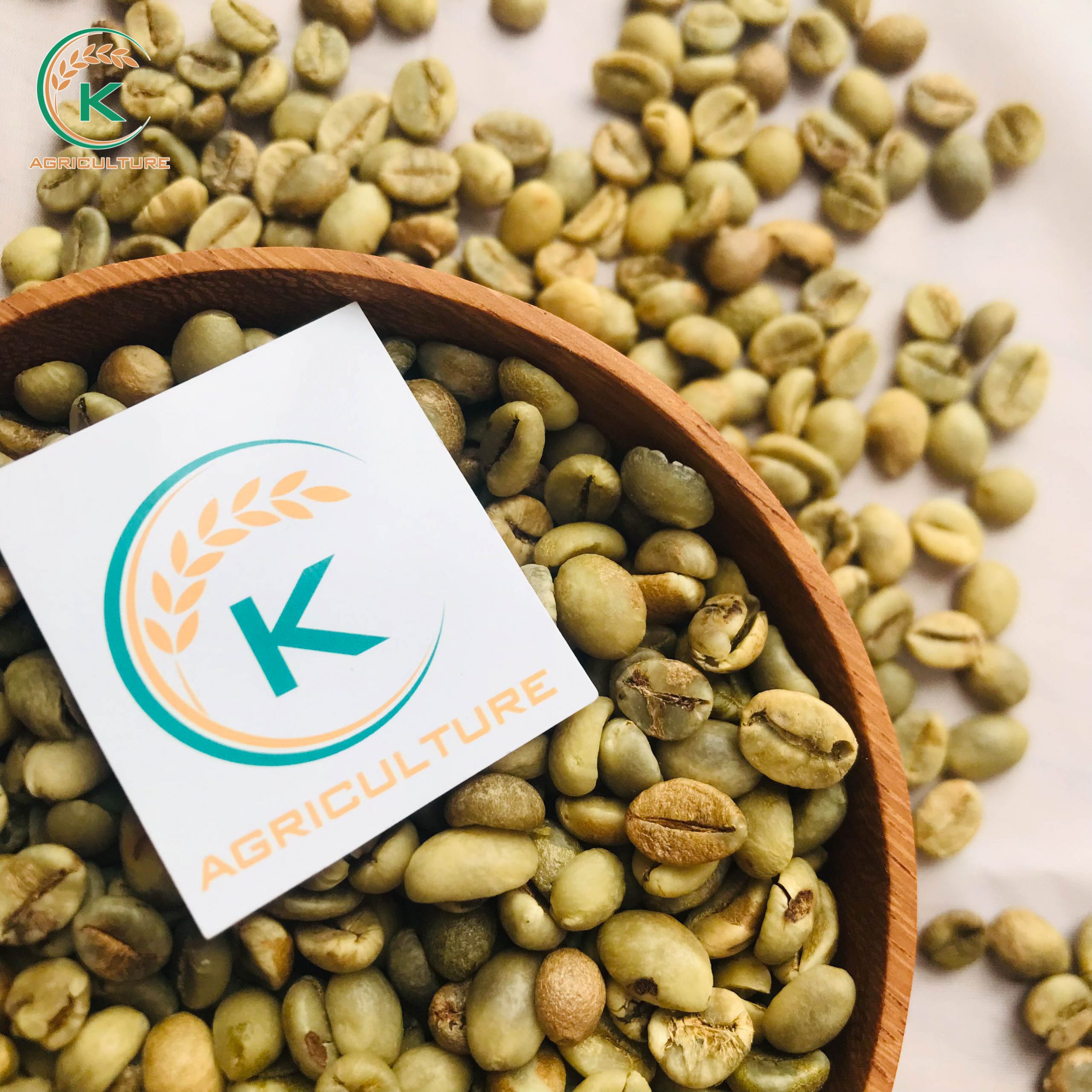 Cà phê Robusta xanh ướt mài bóng - Thương mại
