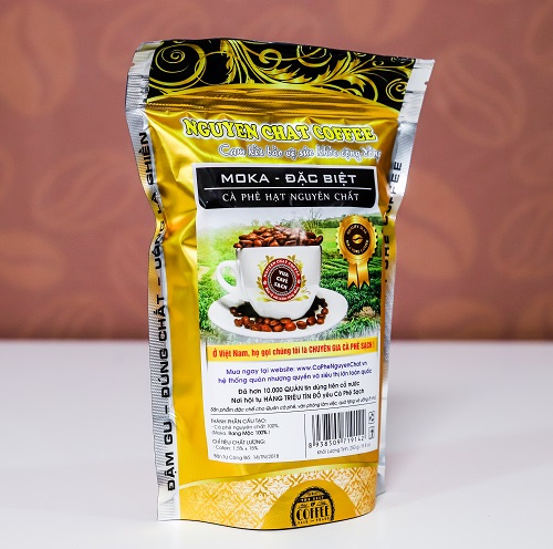 Hạt cà phê Moka nguyên chất
