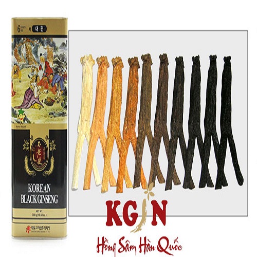 Sâm đen Hàn Quốc khô