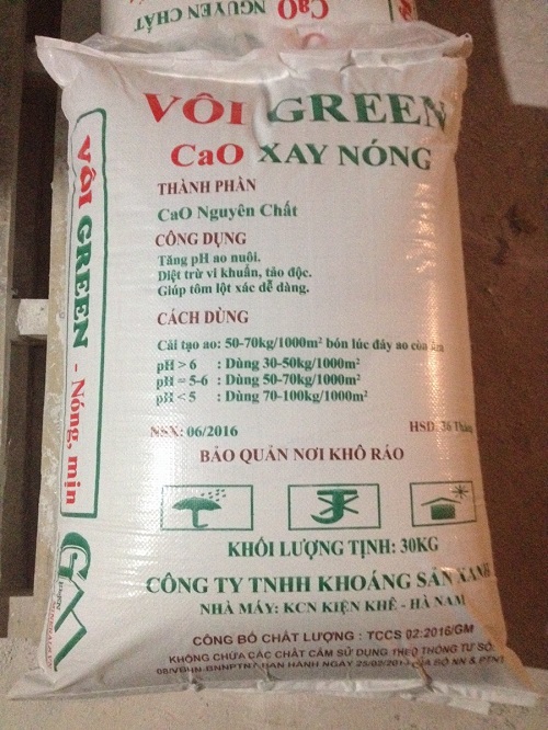 Đất vôi nung nóng