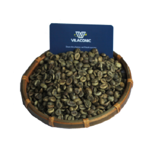 Hạt cà phê Robusta chưa được rửa