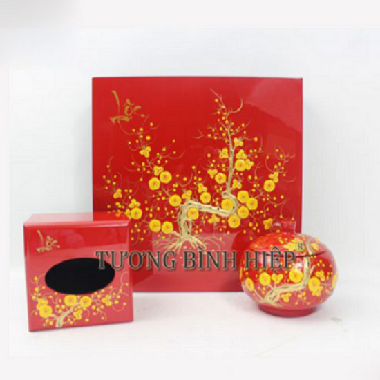 Bộ quà tặng đồ sơn mài