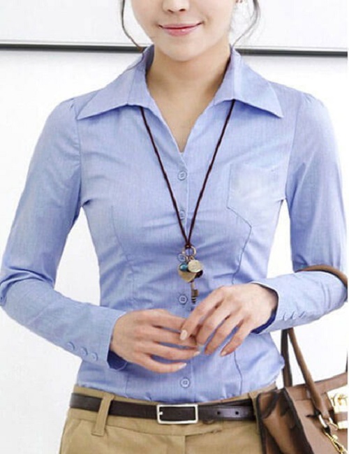 Áo sơ mi đồng phục cho phụ nữ