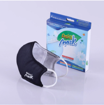 Mặt nạ Dark Blue Asia Mask N95 chứa than hoạt tính