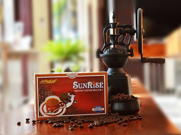 Sunrise 3 trong 1 cà phê sữa tức thì
