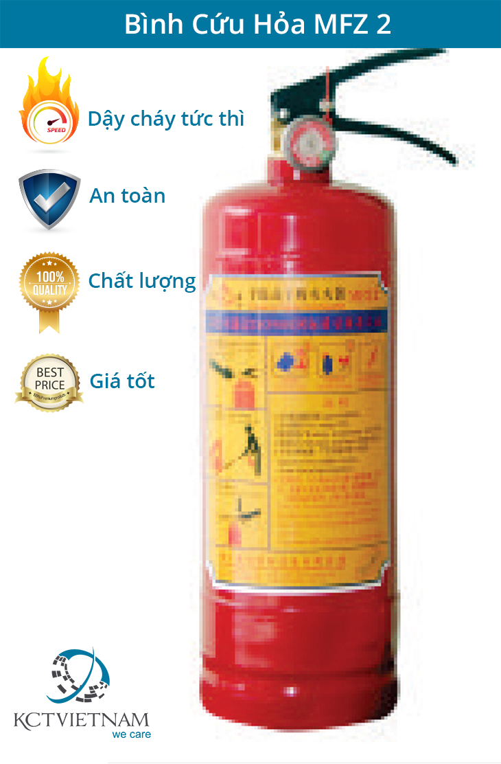 BC MFZ-2 Bình chữa cháy