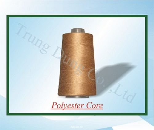 Sợi may đan bằng lõi polyester