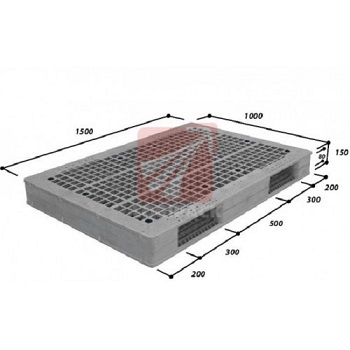 Pallet nhựa lõi sắt