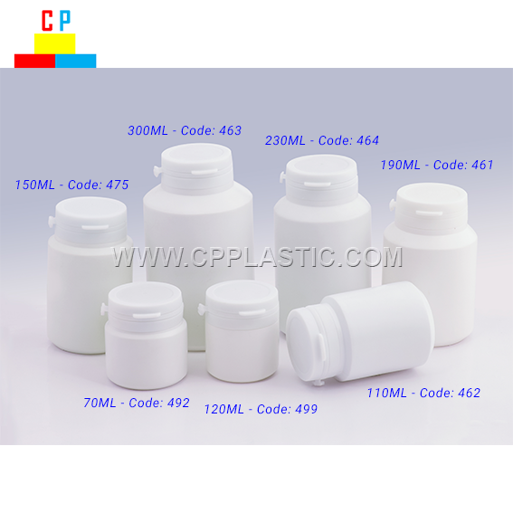 Chai nhựa từ 65ml đến 300ml