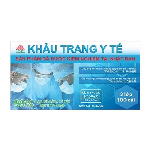 3-Lớp khẩu trang y tế