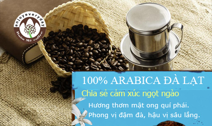 Hạt cà phê Arabica rang