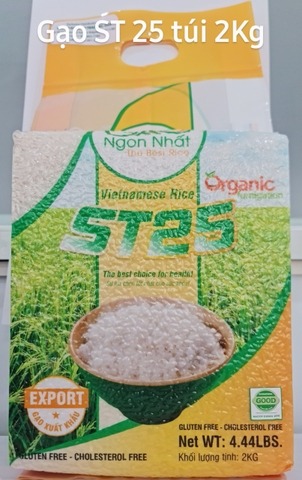 Gạo ST25 túi 2kg