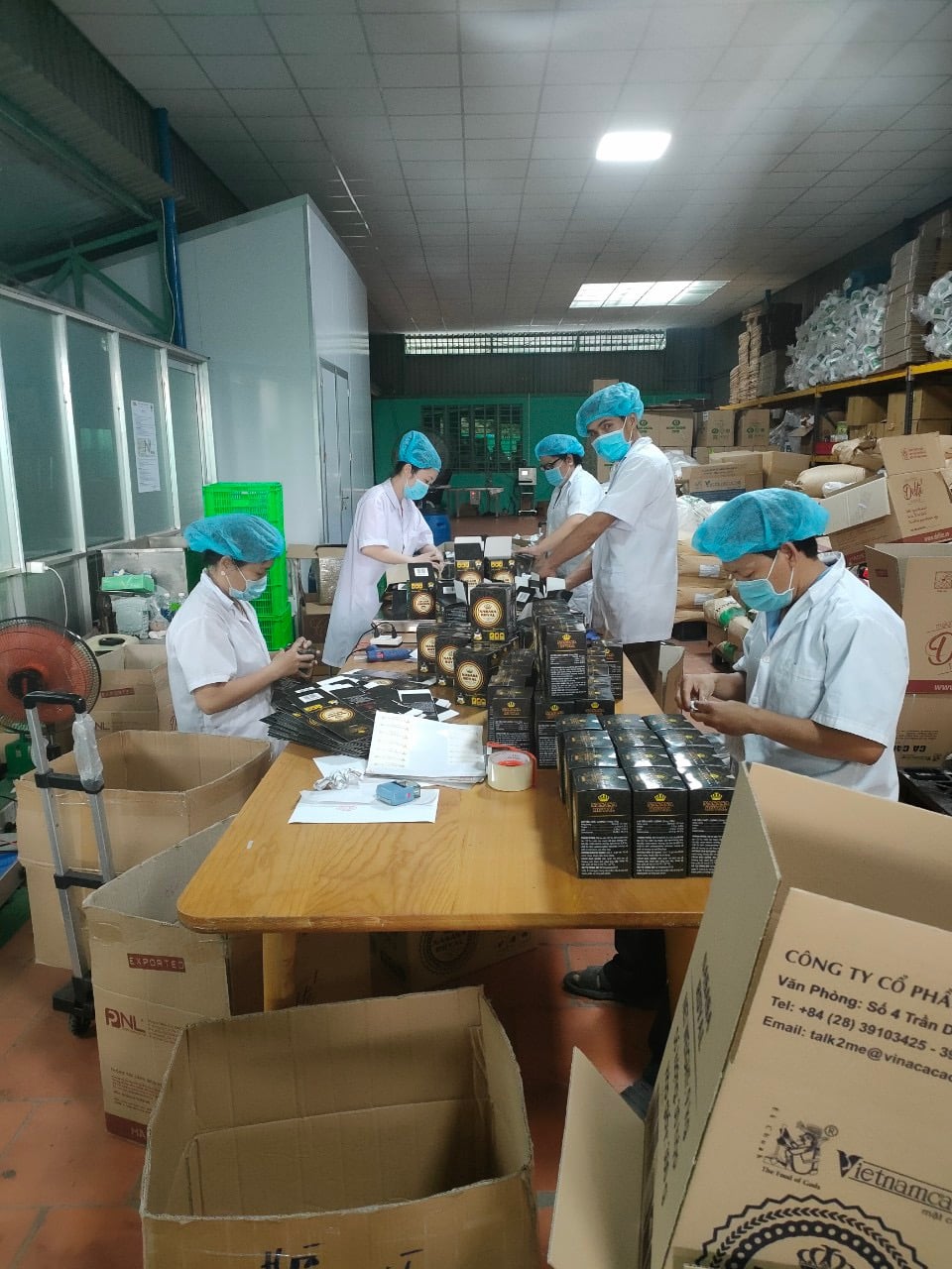 Quá trình chế biến cà phê